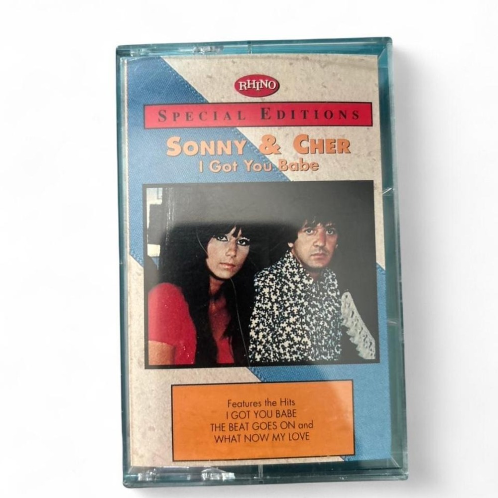 Vintage Sonny & Cher "I Got You Babe" Special edition cassette tape